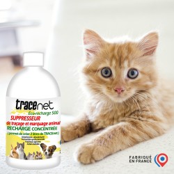 Tracenet éco-recharge 500 ml à diluer pour souillures de chats
