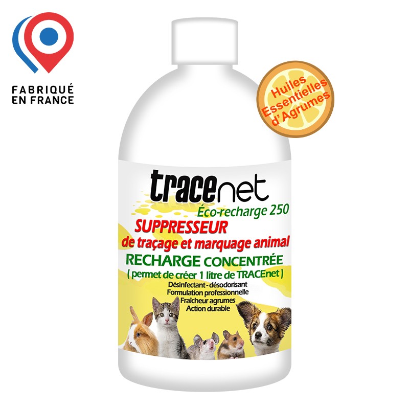 TRACEnet Eco-recharge concentrée en 250 ml